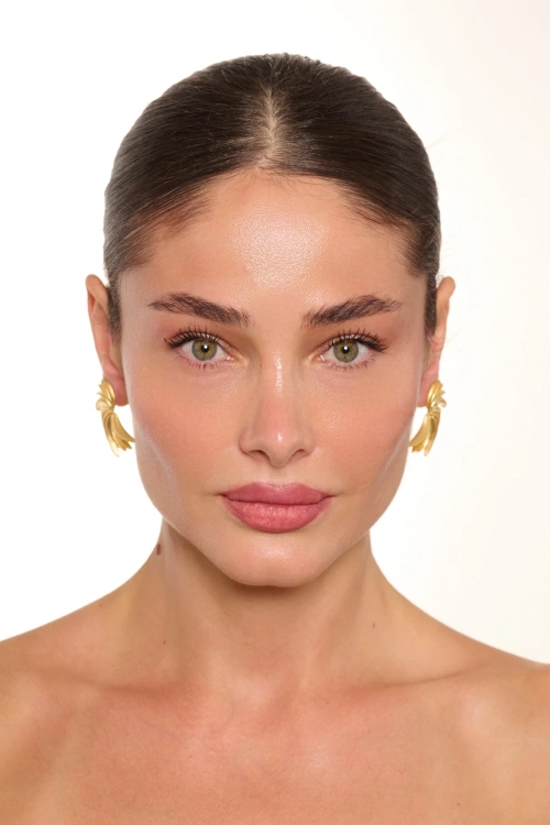 Kiraz Gold Plated Earring