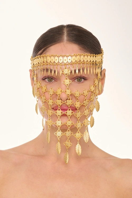 Kiraz Gold Plated Head Accessory