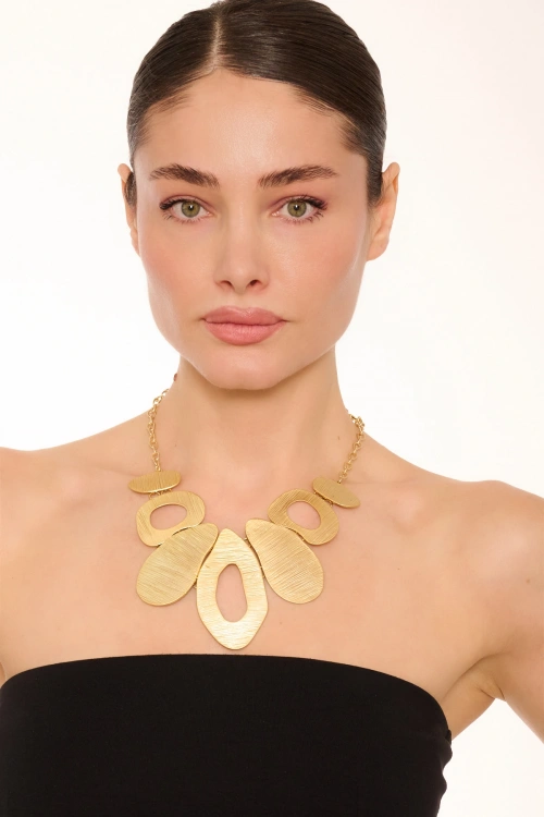 Kiraz Gold Plated Necklace