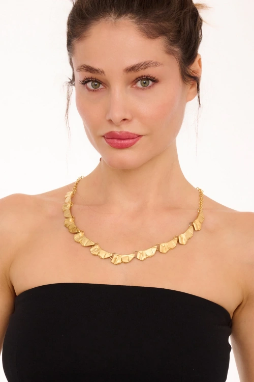 Kiraz Gold Plated Necklace