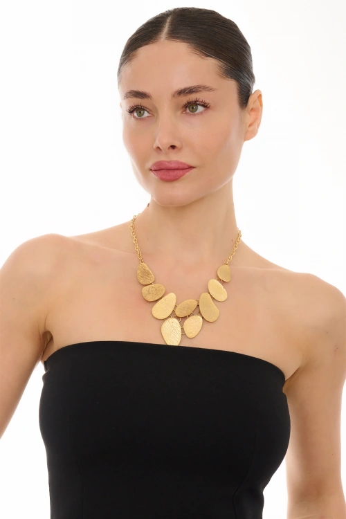 Kiraz Gold Plated Necklace