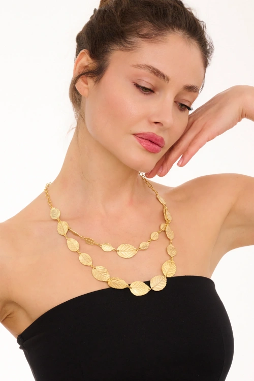 Kiraz Gold Plated Necklace