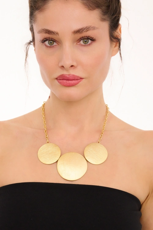 Kiraz Gold Plated Necklace
