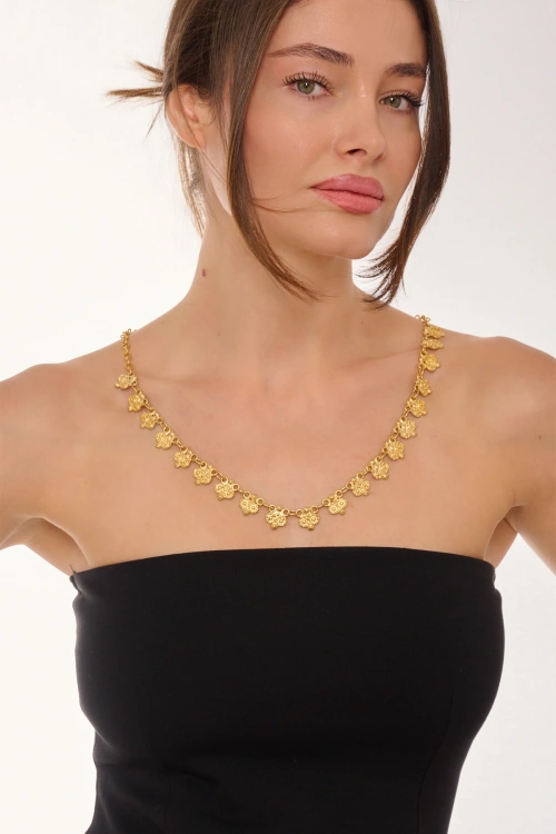 Kiraz Gold Plated Necklace