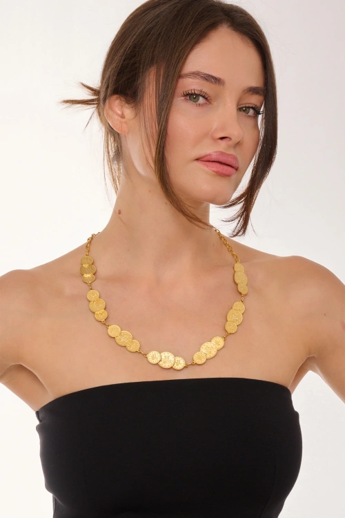 Kiraz Gold Plated Necklace