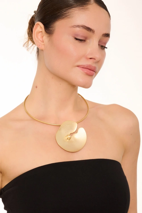 Kiraz Gold Plated Necklace