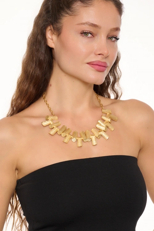 Kiraz Gold Plated Necklace