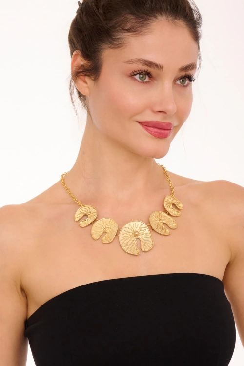 Kiraz Gold Plated Necklace