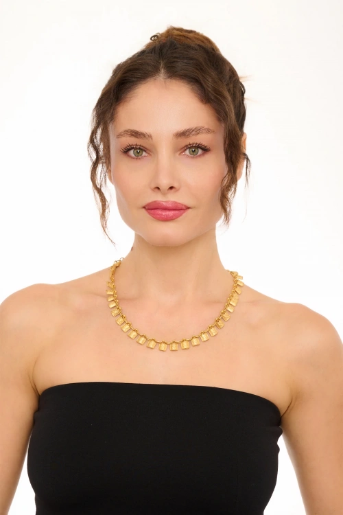 Kiraz Gold Plated Necklace