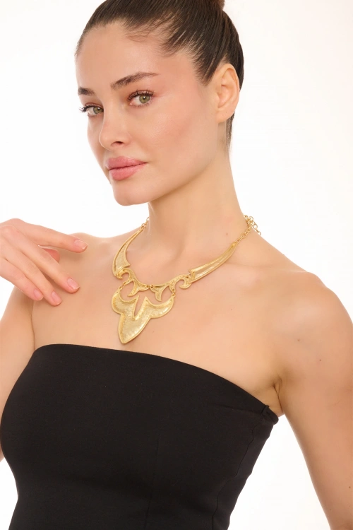 Kiraz Gold Plated Necklace