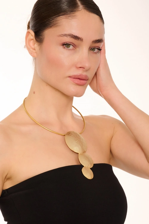 Kiraz Gold Plated Necklace