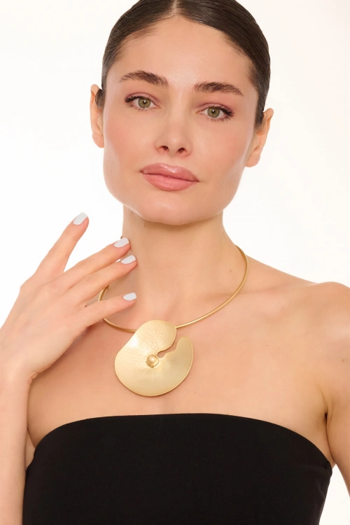 Kiraz Gold Plated Necklace