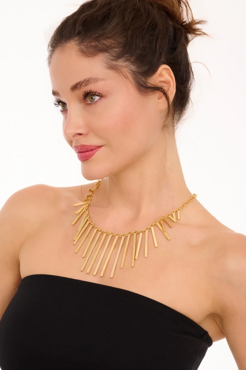 Kiraz Gold Plated Necklace