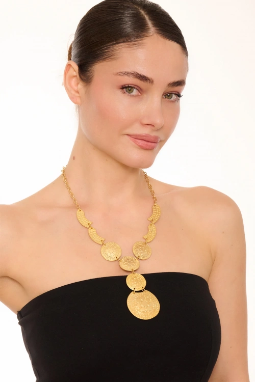 Kiraz Gold Plated Necklace