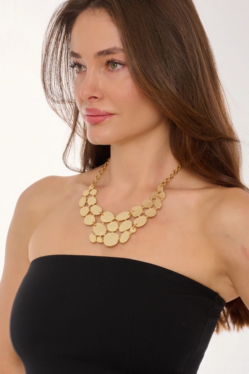 Kiraz Gold Plated Necklace