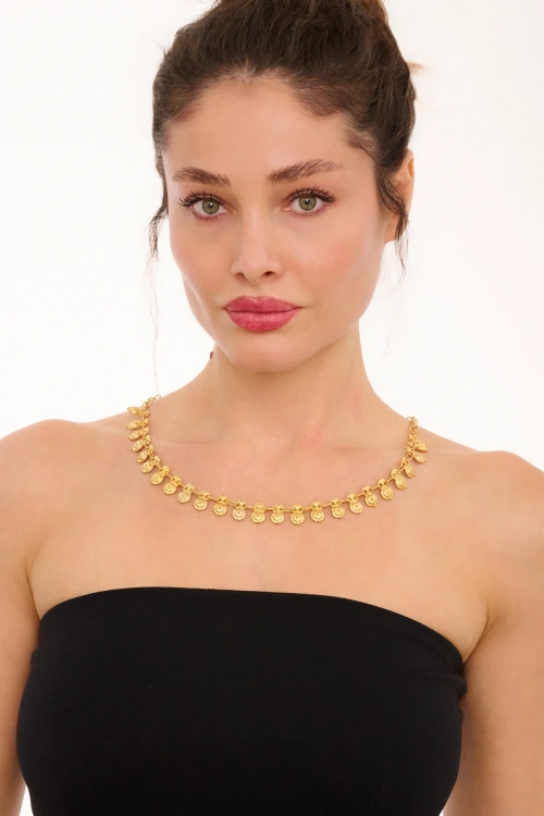 Kiraz Gold Plated Necklace