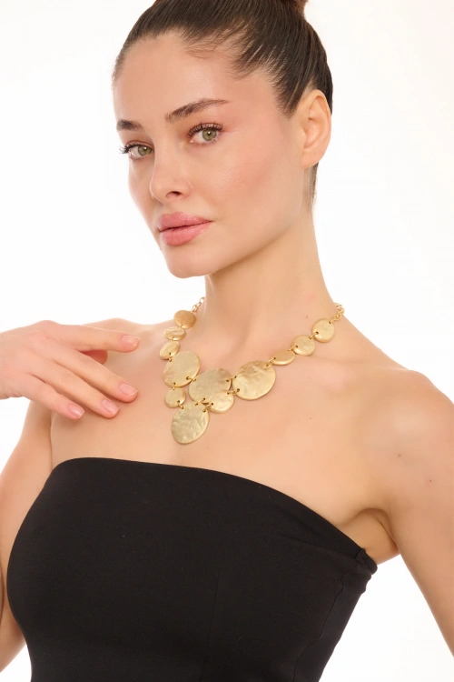 Kiraz Gold Plated Necklace
