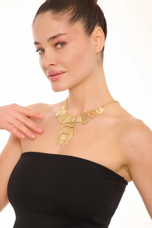 Kiraz Gold Plated Necklace
