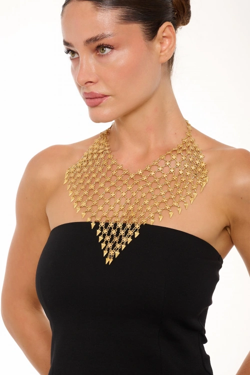 Kiraz Gold Plated Necklace