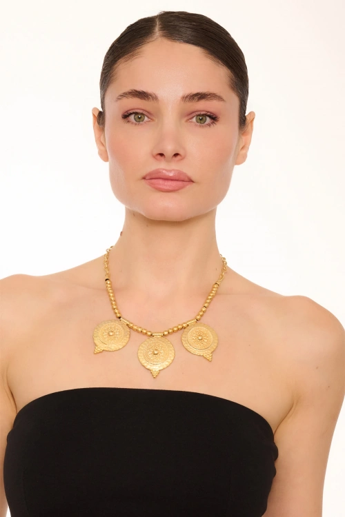 Kiraz Gold Plated Necklace