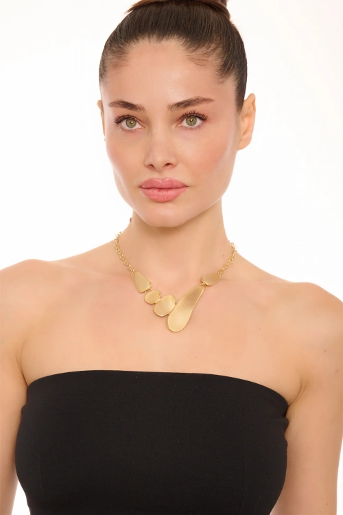 Kiraz Gold Plated Necklace