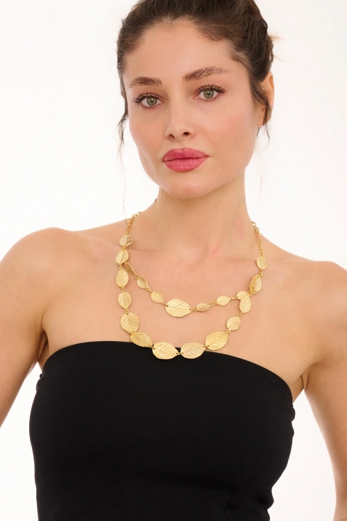 Kiraz Gold Plated Necklace