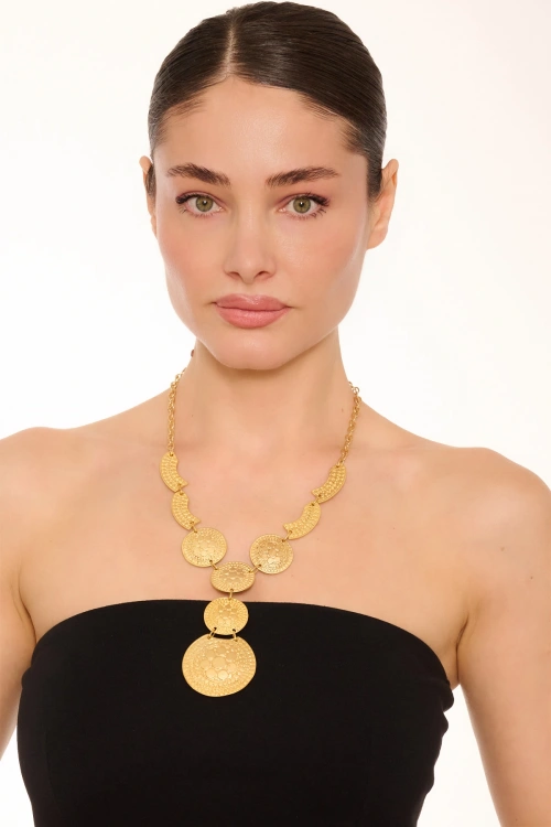 Kiraz Gold Plated Necklace