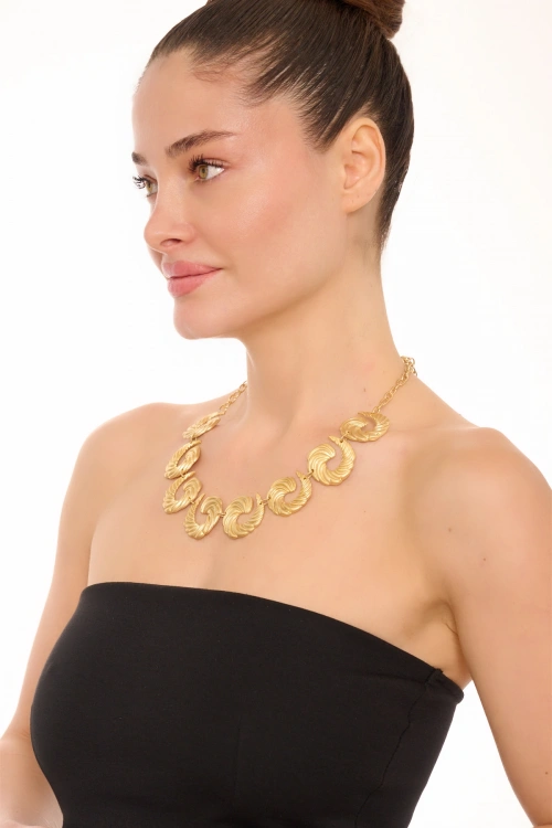 Kiraz Gold Plated Necklace