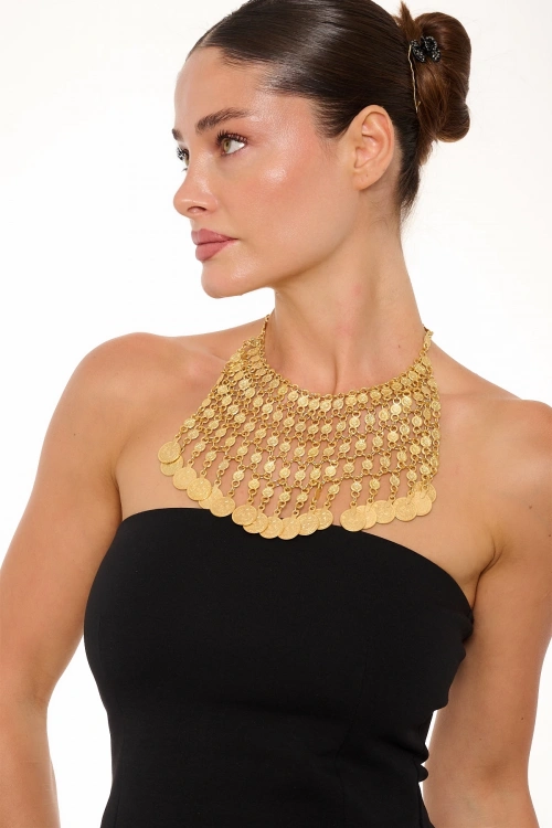 Kiraz Gold Plated Necklace