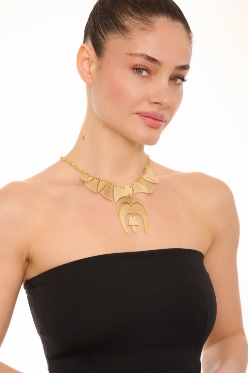 Kiraz Gold Plated Necklace