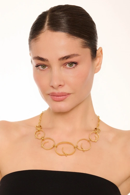 Kiraz Gold Plated Necklace