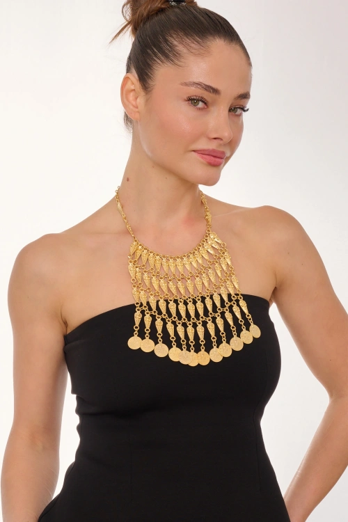 Kiraz Gold Plated Necklace