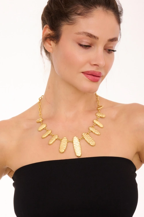 Kiraz Gold Plated Necklace