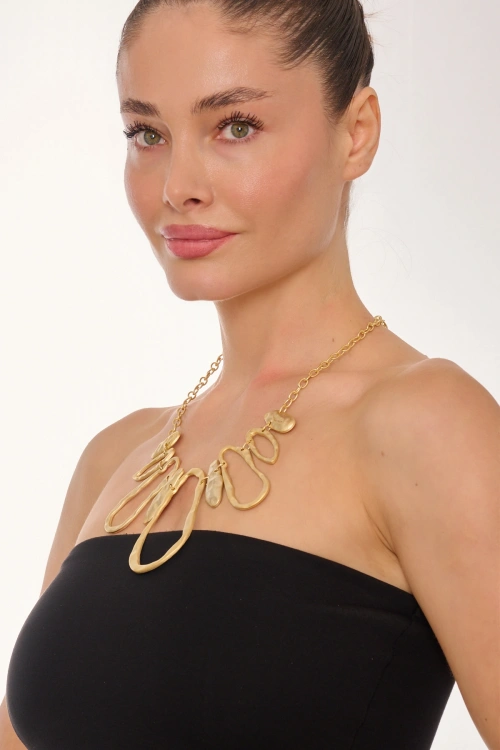 Kiraz Gold Plated Necklace
