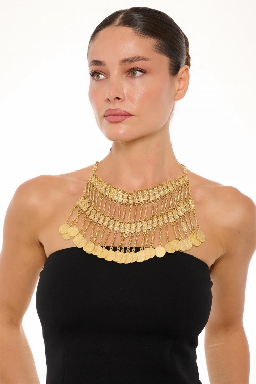 Kiraz Gold Plated Necklace