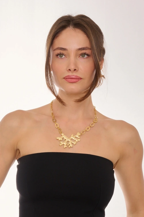 Kiraz Gold Plated Necklace