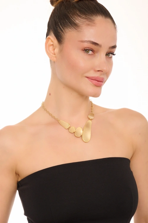 Kiraz Gold Plated Necklace