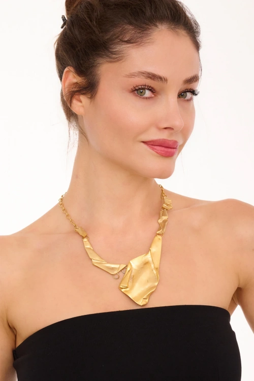 Kiraz Gold Plated Necklace