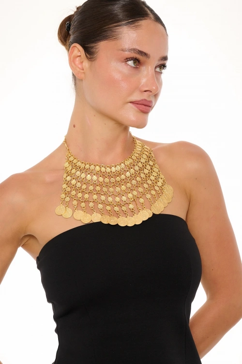 Kiraz Gold Plated Necklace