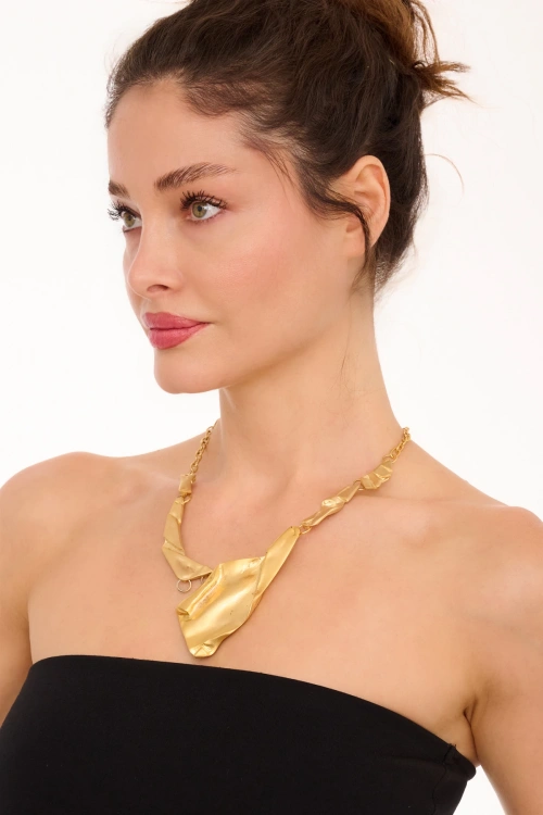 Kiraz Gold Plated Necklace