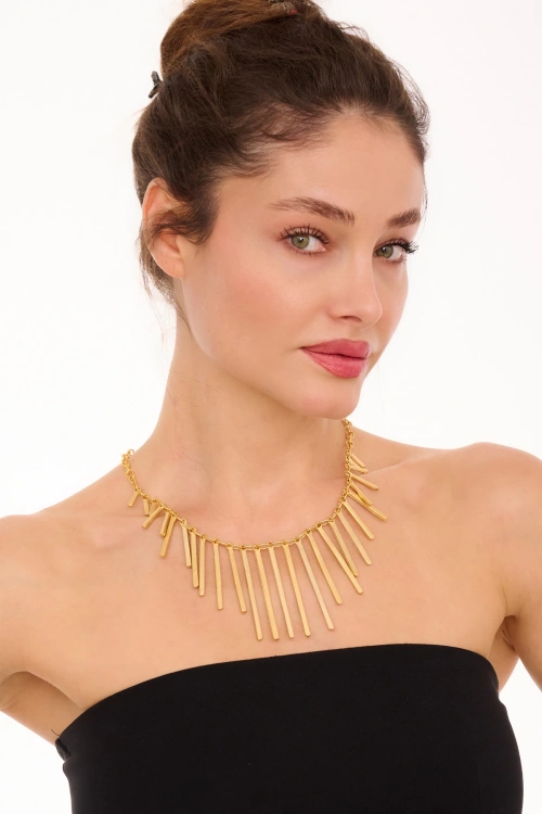 Kiraz Gold Plated Necklace