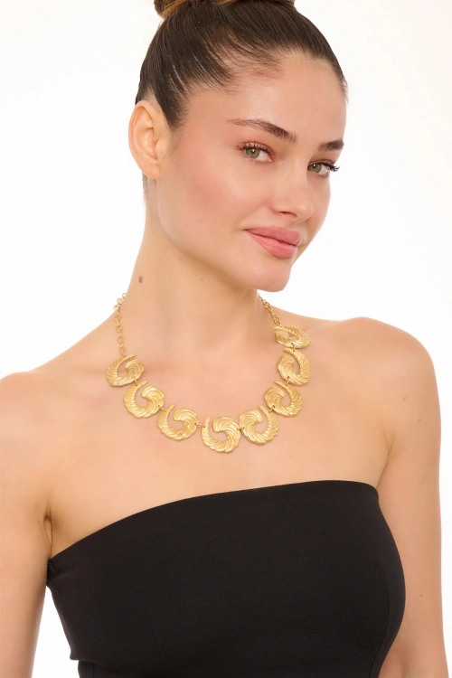 Kiraz Gold Plated Necklace