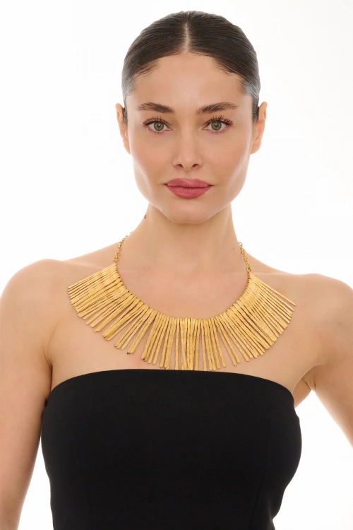 Kiraz Gold Plated Necklace