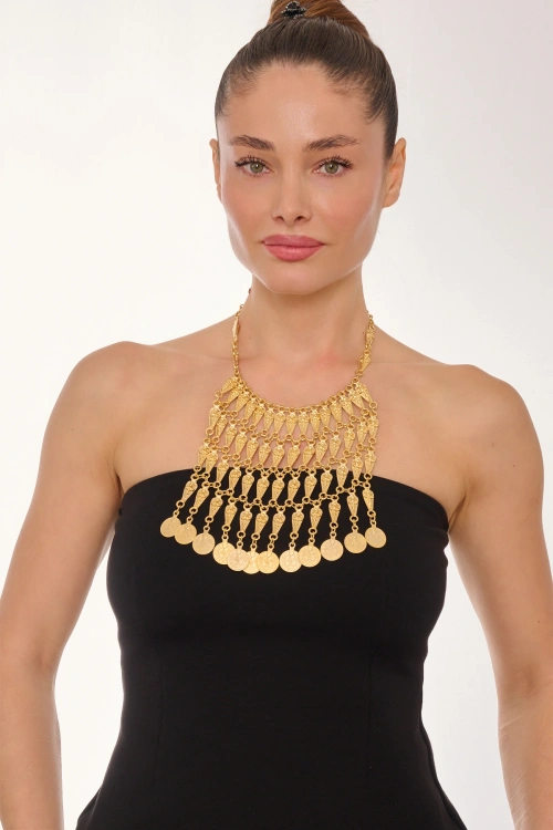 Kiraz Gold Plated Necklace