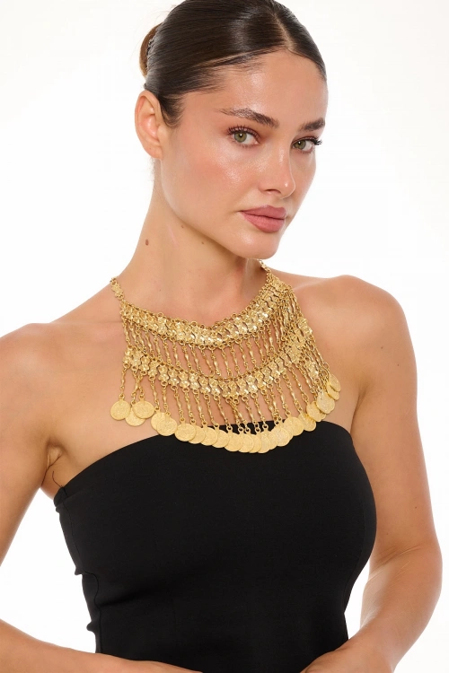 Kiraz Gold Plated Necklace