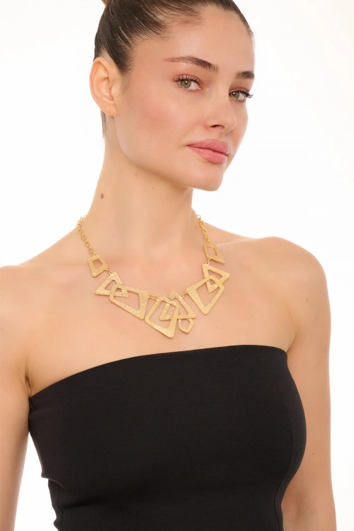 Kiraz Gold Plated Necklace
