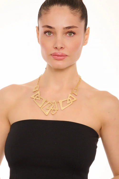 Kiraz Gold Plated Necklace