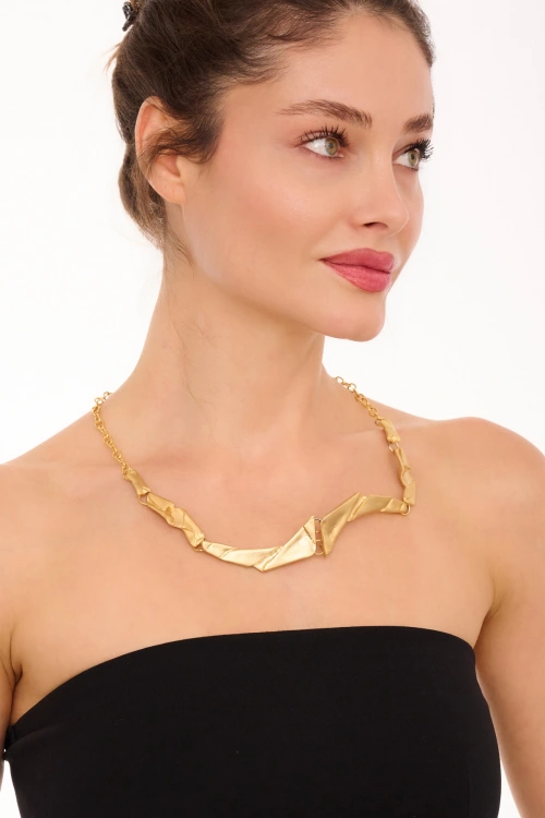 Kiraz Gold Plated Necklace