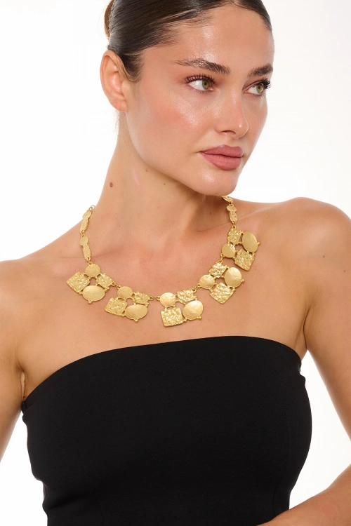 Kiraz Gold Plated Necklace