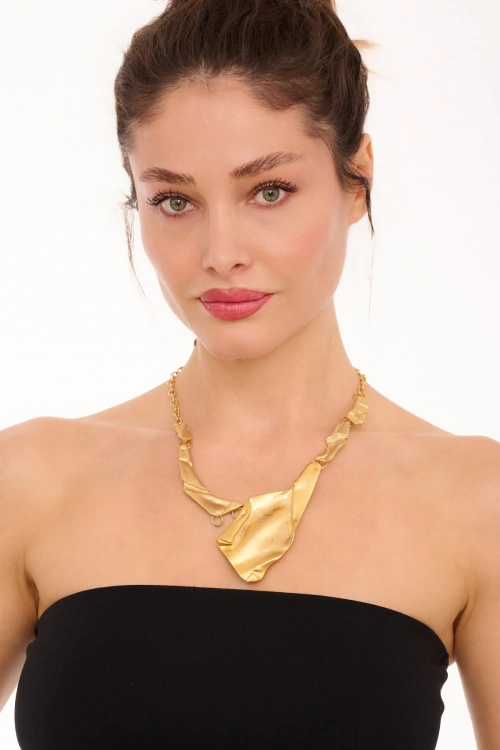 Kiraz Gold Plated Necklace